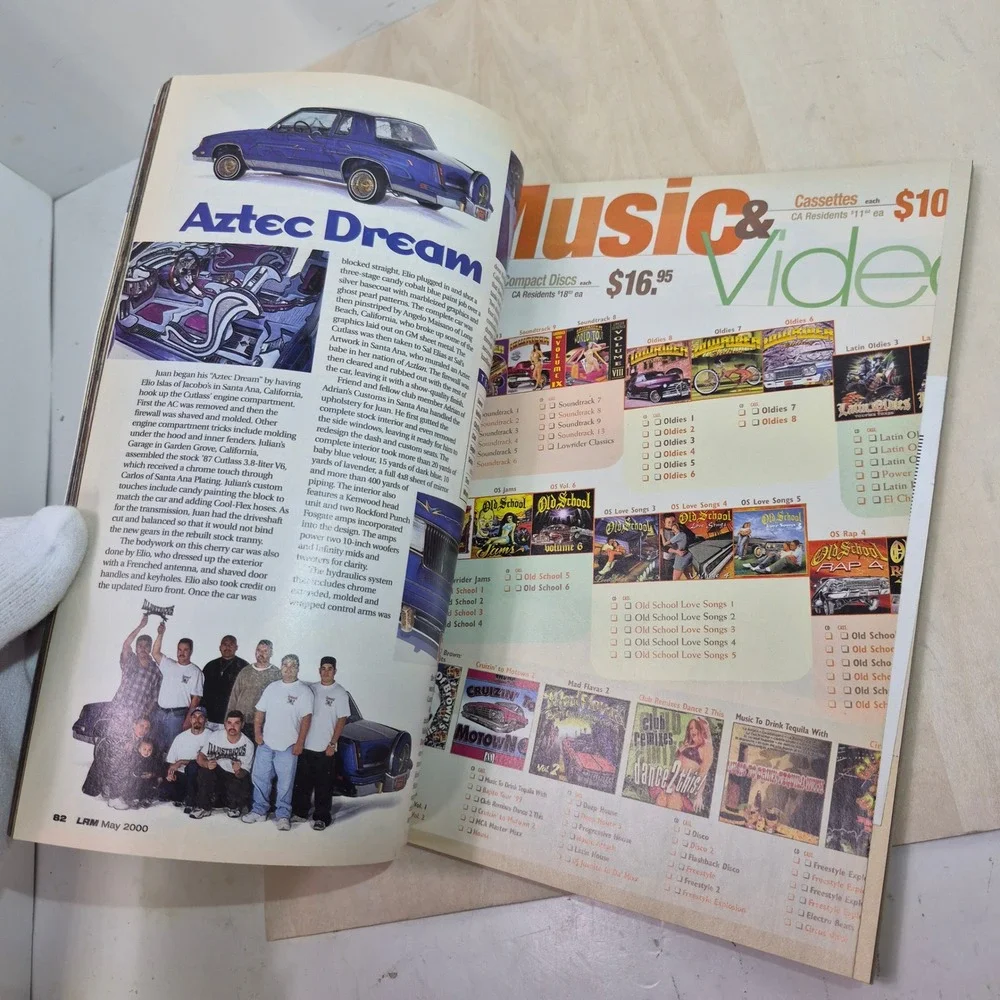Lowrider Art & Culture Magazine May 2000 VG/VG+
